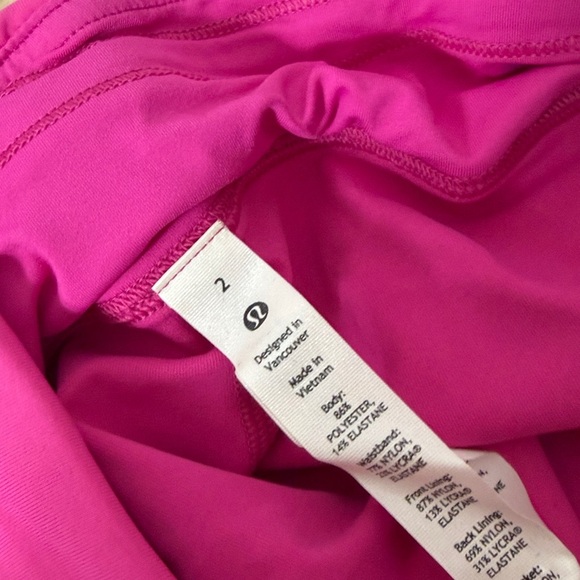 NWT Lululemon Sonic Pink Pace Rival mid-rise Skirt - Picture 10 of 10